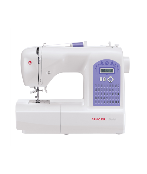 Singer Starlet 6680 Sewing Machine - 80 Stitches, 6 Buttonholes, White Singer Starlet 6680 Sewing Machine - 80 Stitches, 6 Buttonholes, White
