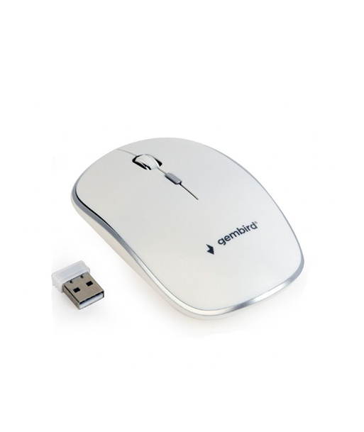 Gembird MUSW-4B-01-W Standard, No, White, No, Wireless connection
