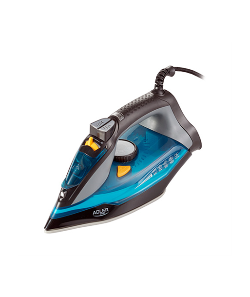 ?Adler Iron AD 5032 Blue/Grey, 3000 W, Continuous steam 45 g/min, Steam boost performance 80 g/min, Water tank