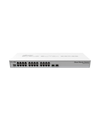 MikroTik CRS326-24G-2S+RM 24-Port Gigabit Ethernet Switch with SFP+ Cages