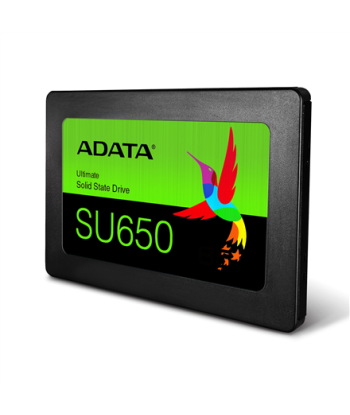 ADATA Ultimate SU650 3D NAND SSD 960 GB, SSD form factor 2.5”, SSD interface SATA, Write speed 450 MB/s, Read speed 520 MB/s