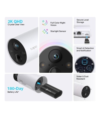 WRL CAMERA SMART H.264/TAPO C420S2 TP-LINK