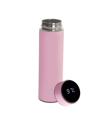Adler AD 4506p Thermal Flask - Pink, 0.473L with LED Display