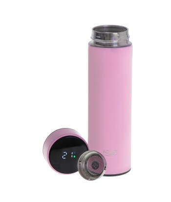 Adler AD 4506p Thermal Flask - Pink, 0.473L with LED Display