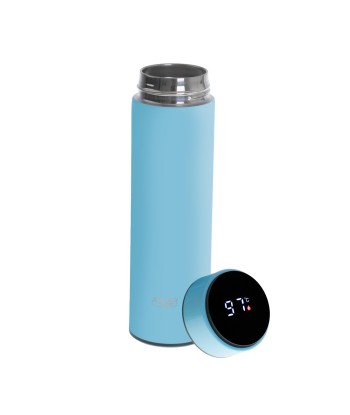 Adler AD 4506bl Blue LED Thermos - 0.473L