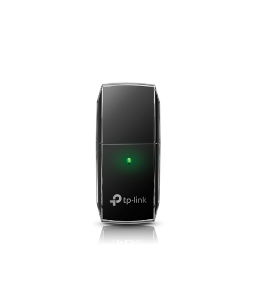 TP-LINK AC600 Wireless Dual Band USB 2.0 Adapter Archer T2U Internal Antenna, 2.4GHz/5GHz, 150+433 Mbps
