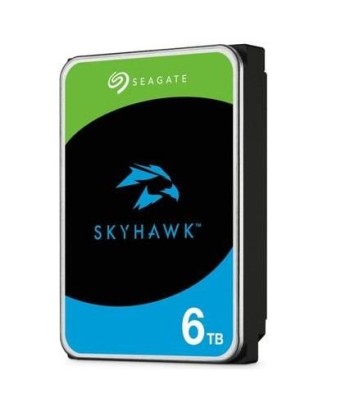 HDD SEAGATE SkyHawk 6TB SATA 256 MB 5400 rpm Discs/Heads 4/8 3,5" ST6000VX009