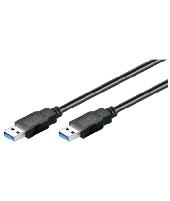 Goobay USB 3.0 SuperSpeed Cable - Black: Fast Data Transfer & Reliable Connection