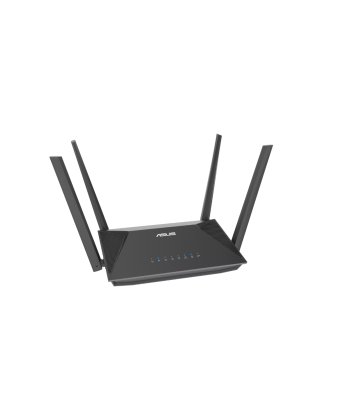 Asus RT-AX52 AX1800 AiMesh wireless router EU/13/P_EU, Black Asus