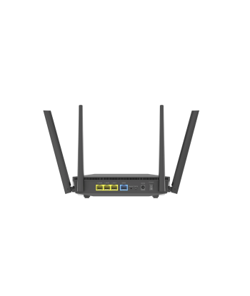 Asus RT-AX52 AX1800 AiMesh wireless router EU/13/P_EU, Black Asus