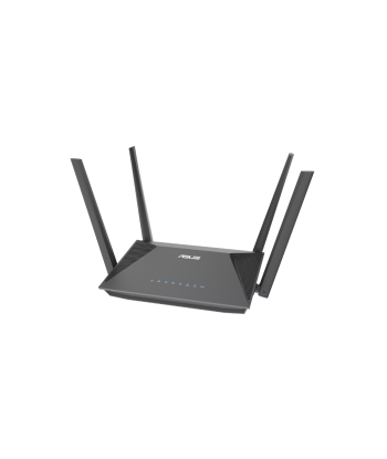Asus RT-AX52 AX1800 AiMesh wireless router EU/13/P_EU, Black Asus