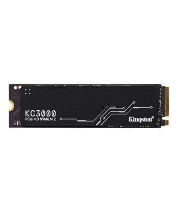 SSD KINGSTON KC3000 512GB M.2 NVMe 3D TLC Write speed 3900 MBytes/sec Read speed 7000 MBytes/sec TBW 400 TB MTBF 1800000 hours