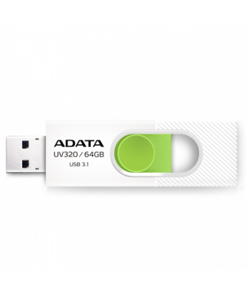 ADATA UV320 64 GB USB 3.1 White/Green