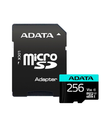 ADATA Premier Pro 256GB UHS-I U3 MicroSDXC Card with Adapter