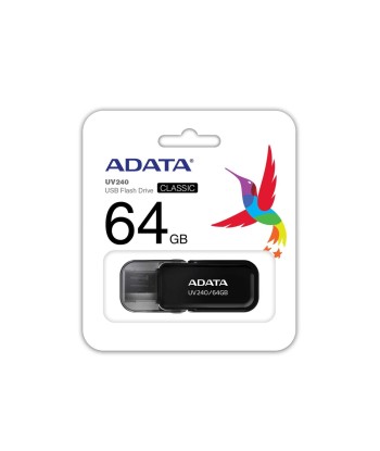 ADATA DashDrive UV240 64 GB USB 2.0 Black