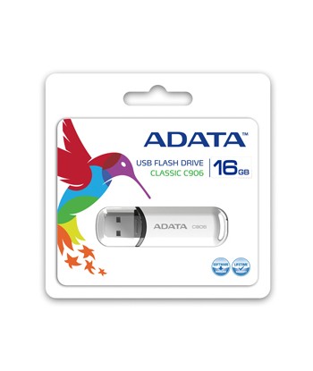 ADATA C906 32GB USB 2.0 Mälupulk - Valge