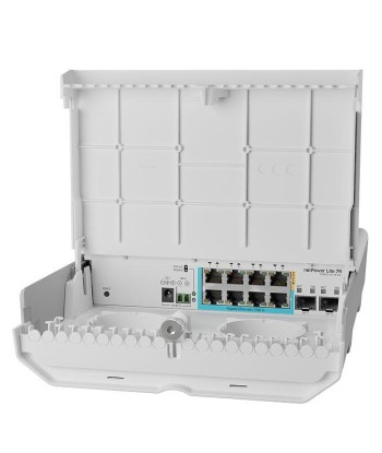 MikroTik CSS610-1GI-7R-2S+OUT 8-Port Gigabit Router