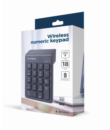 Gembird KPD-W-02 Wireless numeric keypad Gembird