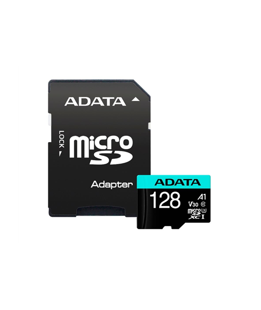 ADATA Premier Pro UHS-I U3 128 GB, micro SDXC, Flash memory class 10, with Adapter ADATA Premier Pro UHS-I U3 128 GB, micro SDXC, Flash memory class 10, with Adapter