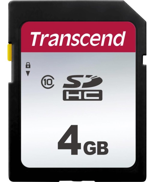 MEMORY SDHC 4GB C10/TS4GSDC300S TRANSCEND