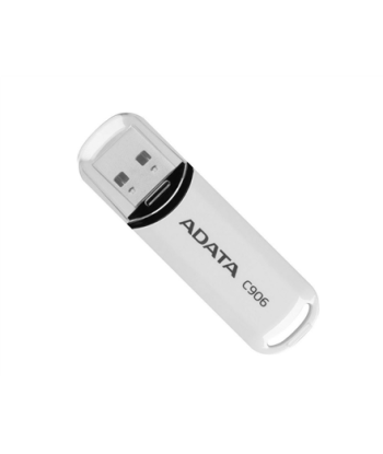 ADATA C906 64GB USB Flash Drive, White ADATA