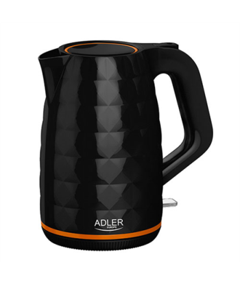 Adler AD 1277 Standard, Plastic, Black, 2200 W, 360° rotational base, 1.7 L