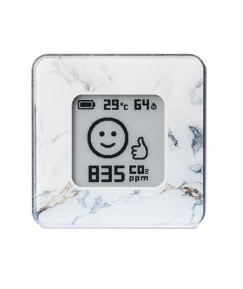 SMART HOME AIR QUALITY SENSOR/SILV/MARB AIRV-MARB AIRVALENT