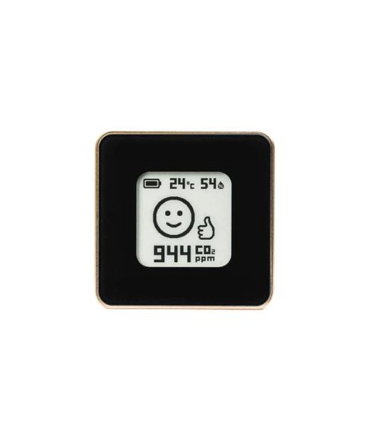 SMART HOME AIR QUALITY SENSOR/GOLD/BLACK AIRV-ELEG AIRVALENT