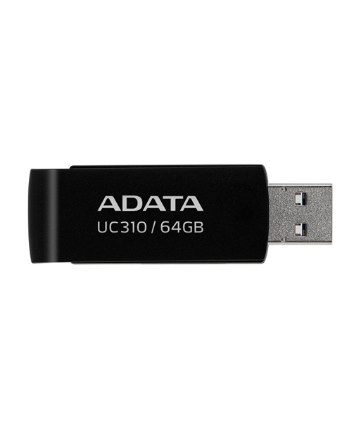 ADATA UC310 64GB USB Flash Drive, Black ADATA