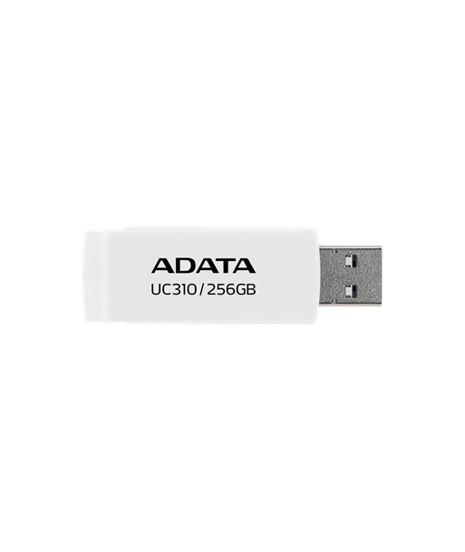 ADATA UC310 256GB USB Flash Drive, White ADATA