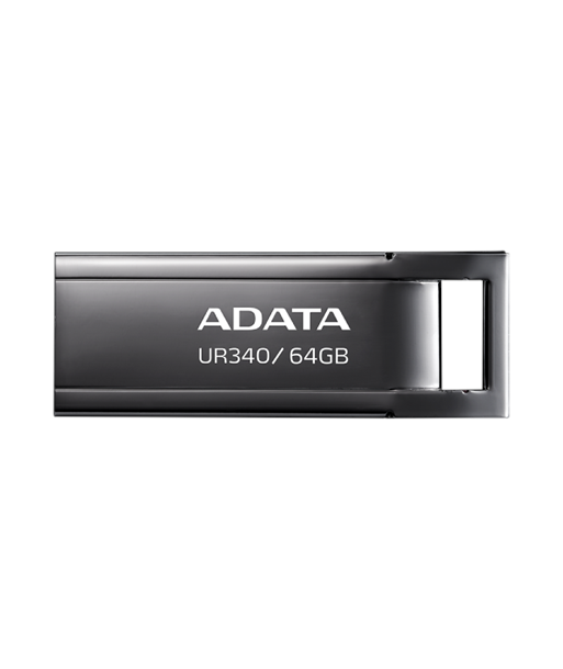 ADATA ROYAL UR340 64GB USB Flash Drive, Black ADATA