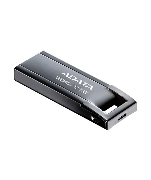 ADATA ROYAL UR340 128GB USB Флешка - элегантный черный дизайн ADATA ROYAL UR340 128GB USB Флешка - элегантный черный дизайн