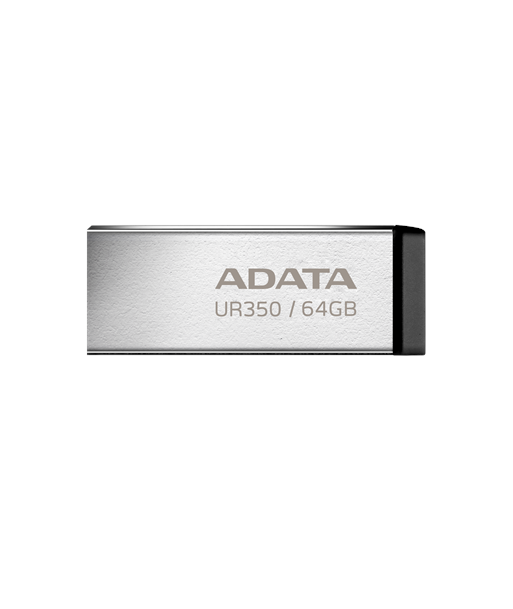 ADATA UR350 64GB USB Flash Drive, Black ADATA