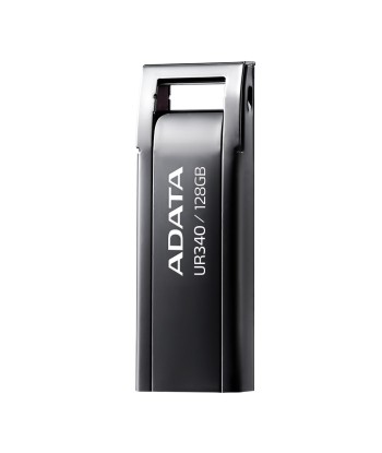 ADATA ROYAL UR340 128GB USB Флешка - элегантный черный дизайн