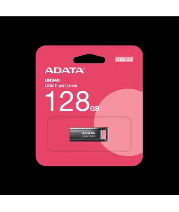 ADATA ROYAL UR340 128GB USB Флешка - элегантный черный дизайн