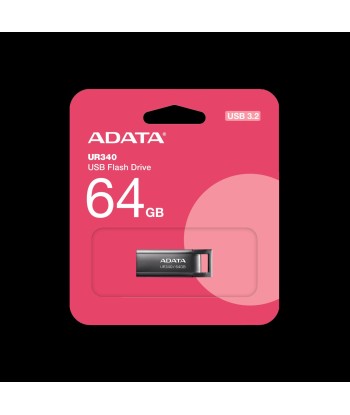 ADATA ROYAL UR340 64GB USB Flash Drive, Black ADATA