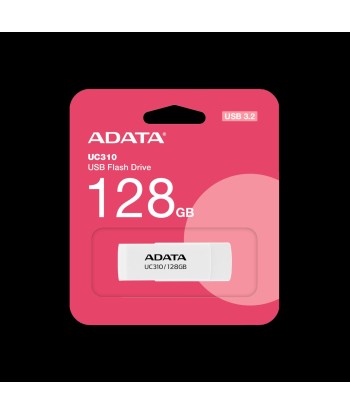 ADATA UC310 128GB USB Флеш-накопитель - Белый: Храните свои данные стильно!