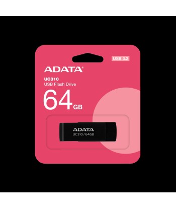 ADATA UC310 64GB USB Flash Drive, Black ADATA