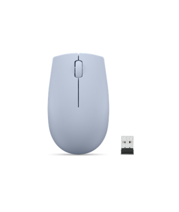 Lenovo 300 Wireless Compact Mouse - Frost Blue