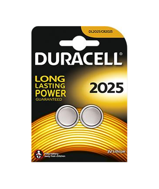 Duracell DL2025 Liitium Nöopelement - 2 tk Duracell DL2025 Liitium Nöopelement - 2 tk