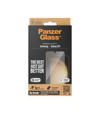 PanzerGlass Screen Protector Samsung Galaxy S24 Ultra Wide Fit