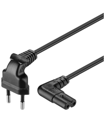 Goobay 97350 Euro connection cord, both ends angled 2 m