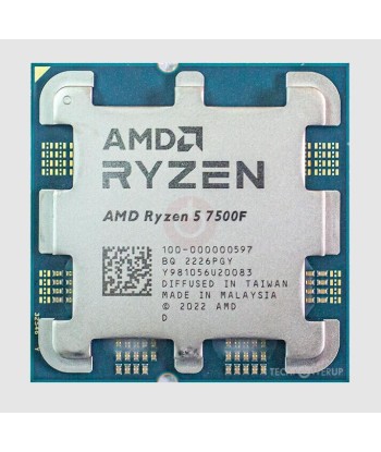 AMD Ryzen 5 7500F CPU (6 Südamikku, 3.7 GHz, Socket AM5)