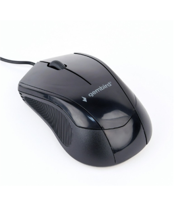 Gembird MUS-3B-02 Optical Mouse - Reliable Black Mouse
