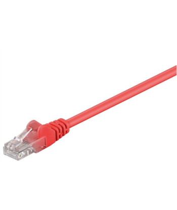 Goobay 95561 CAT 5e patch cable, U/UTP, red, 1.5 m