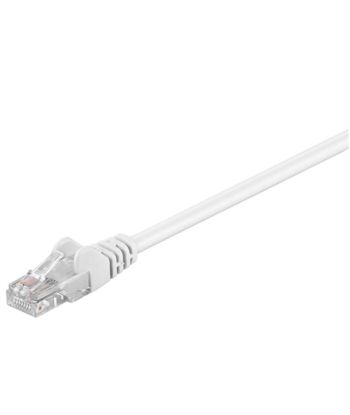 Goobay 68506 CAT 5e patch cable, U/UTP, white, 3 m