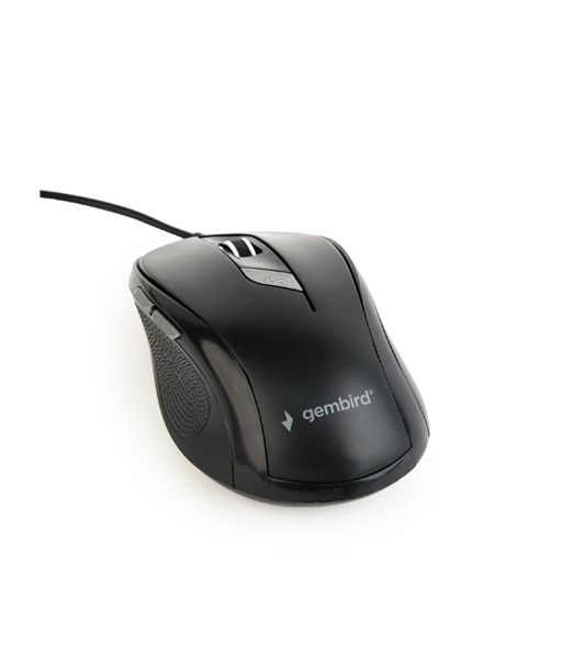 Gembird MUS-6B-01 Optical mouse, Black