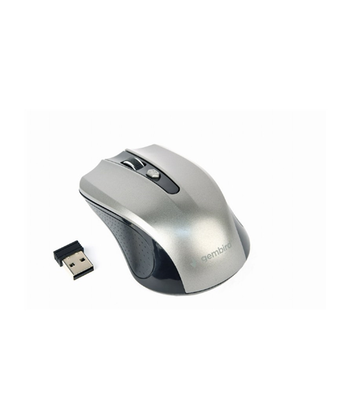 Компьютерная мышь Gembird MUSW-4B-04-BG Standard, No, Black/ Space Grey, Wireless, No, Wireless connection