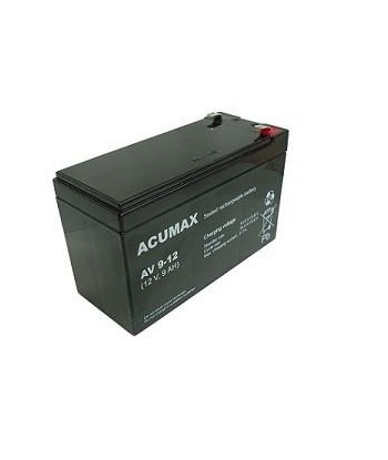 BATTERY 12V 9AH VRLA/AV9-12 T2 ACUMAX EMU