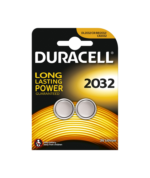 DURACELL DL2032 Lithium Coin Cell Battery - Long-Lasting Power DURACELL DL2032 Lithium Coin Cell Battery - Long-Lasting Power